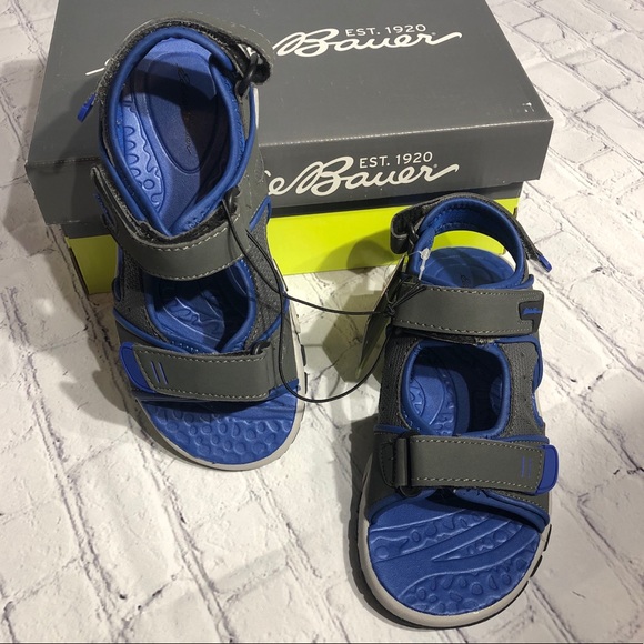 Eddie Bauer Other - NIB! KIDS Eddie Bauer Mikey Sandal Blue & Gray